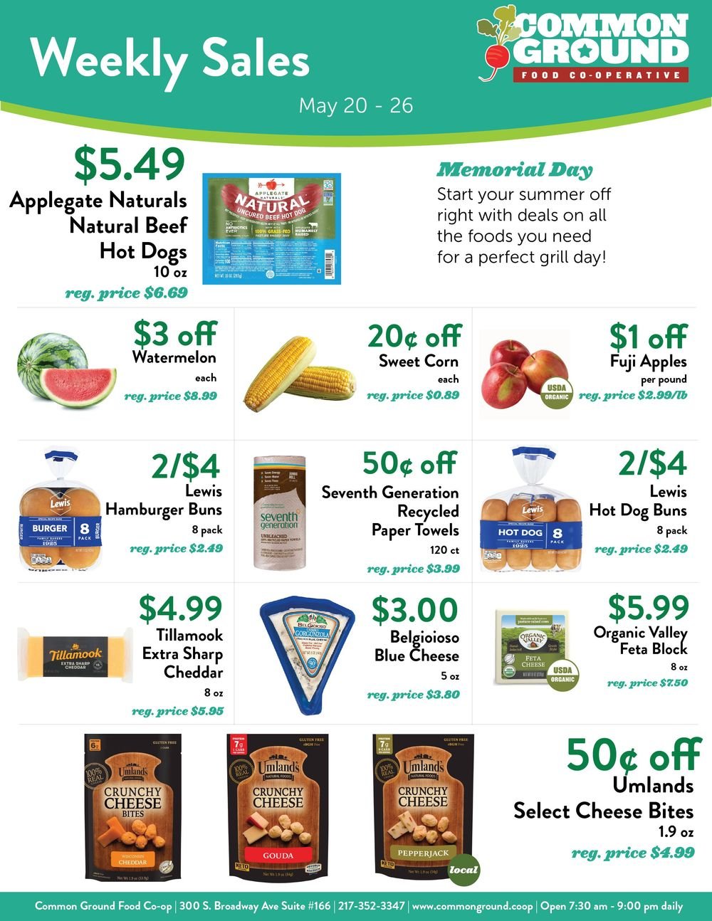 Weekly Sales May 20-26-01