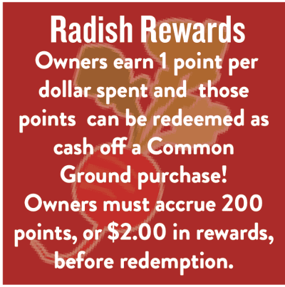 radish rewards