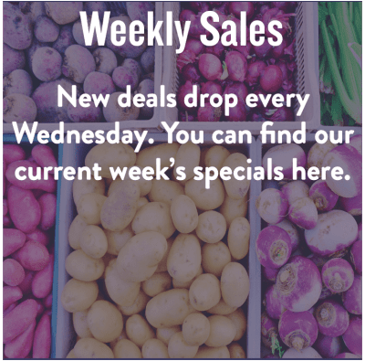 weekly sales